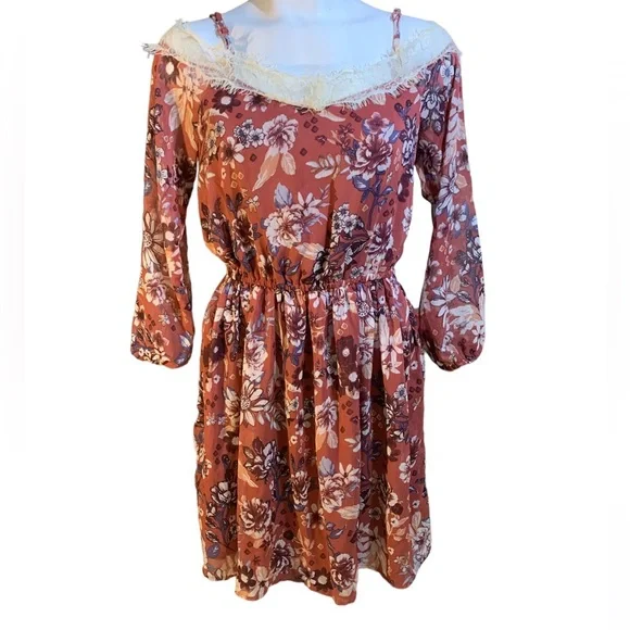 Gypsey&moondust Off the shoulder Dress - Picture 1 of 4